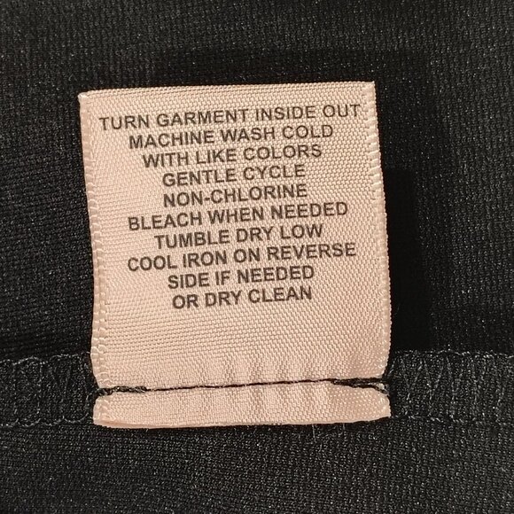 Philosophy Herringbone Leggings Womens Size 1X Black Mid Rise Stretch Pant NWT - Picture 13 of 13